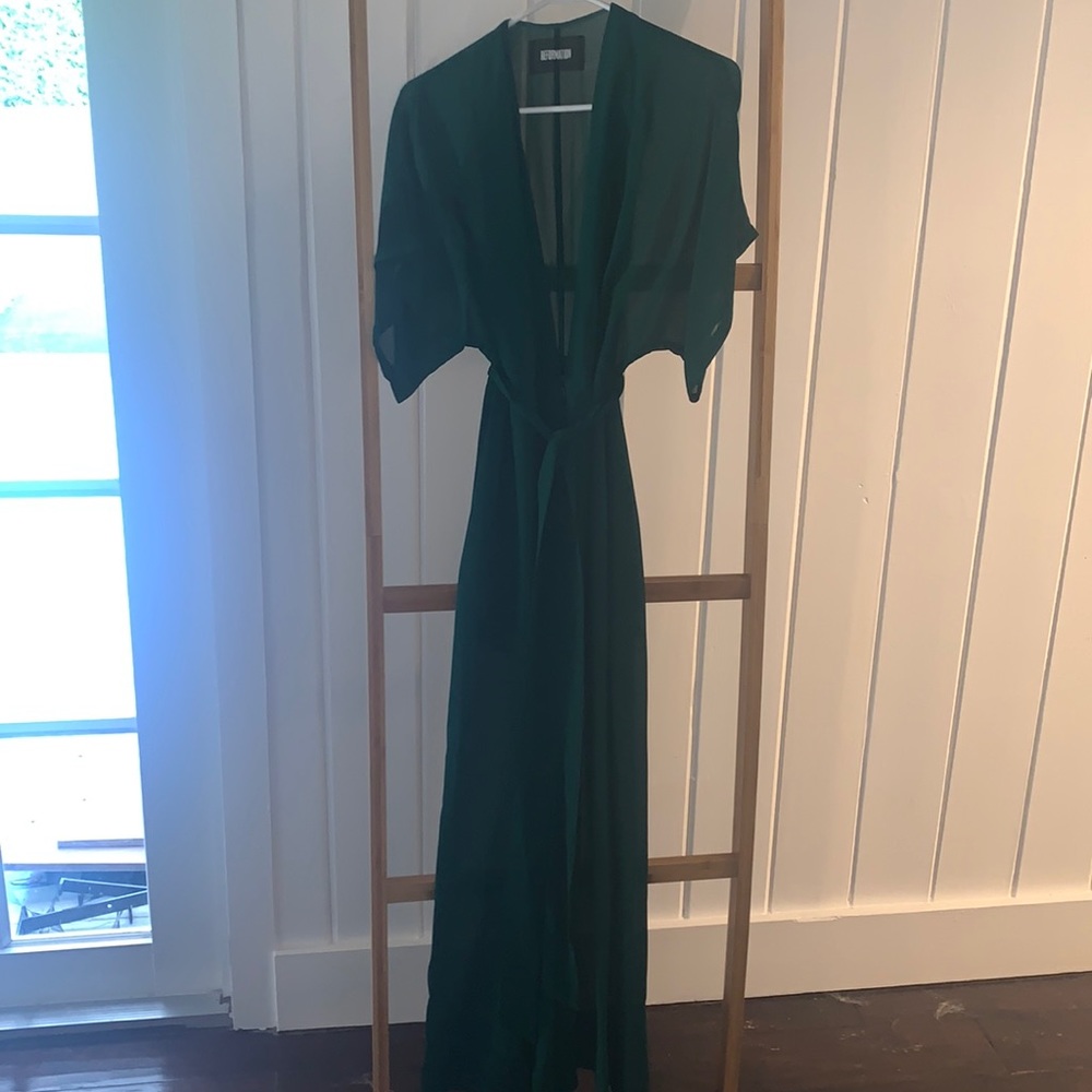 Reformation Patton jumpsuit in green